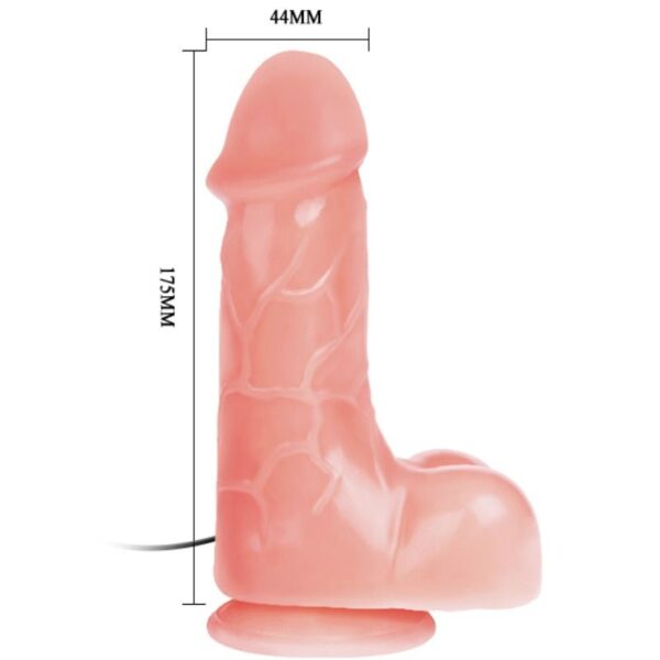 Baile – Vibrador Realistico Barbara Natural - Imagen 2
