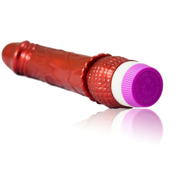 Baile – Vibrador Rojo Realistico 23 Cm - Imagen 2