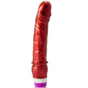 Baile – Vibrador Rojo Realistico 23 Cm