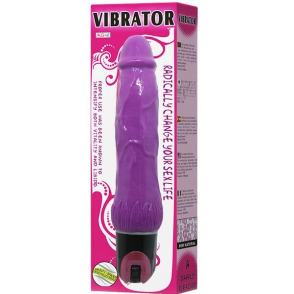 Baile – Vibrator Daaply Pleasure Multivelocidad Morado - Imagen 2