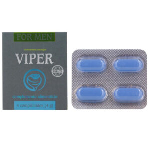 Cobeco – Viper Potenciador Masculino 4 Capsulas