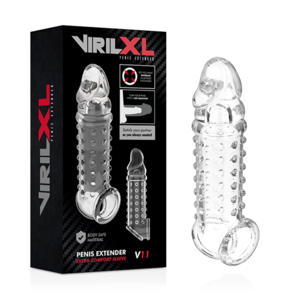 Virilxl – Extension Y Funda  DE Pene  V11 Transparente - Imagen 2