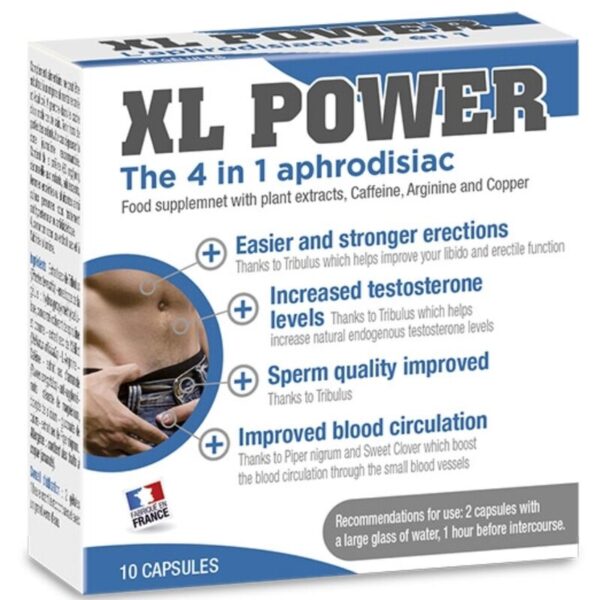 Xl Power Potenciador Ereccion Y Afrodisiaco 10 Cap