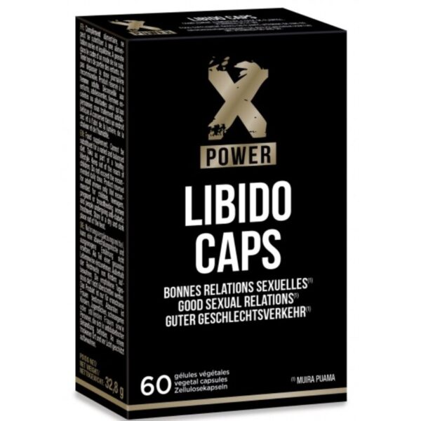 Xpower Libido Caps Complemento Aumento Libido Y Placer 60 Unidades