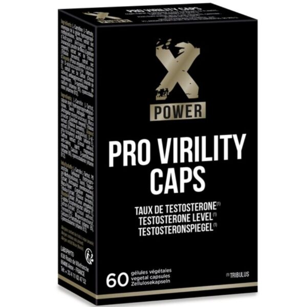 Xpower Pro Virility Capsulas Vitalidad Y Virilidad 60 Unidades