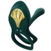 Zalo – Bayek Anillo Vibrador Control Remoto Parejas Verde - Imagen 2