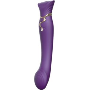 Zalo – Queen G-spot Puls Wave Vibe Morado