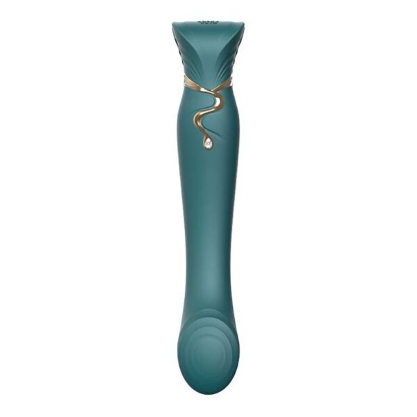 Zalo – Queen G-spot Puls Wave Vibe Verde - Imagen 2