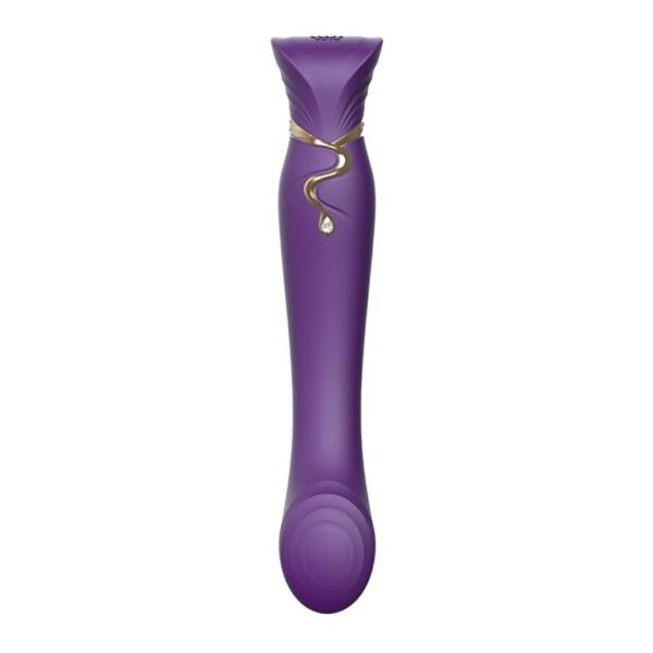 Zalo – Queen Set Pulse Wave Clit Stim Morado - Imagen 2