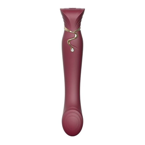 Zalo – Queen Set Pulse Wave Clit Stim Rojo - Imagen 2