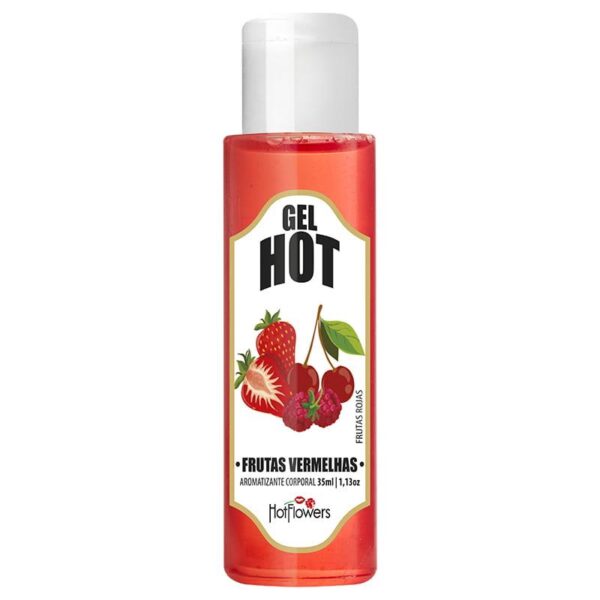 Gel Efecto Calor Sabor Frutos Rojos 35 Ml
