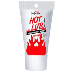 Gel Lubricante Íntimo Sensación Calor Fresa 25 Gr