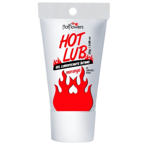 Gel Lubricante Íntimo Sensación Calor Fresa 25 Gr