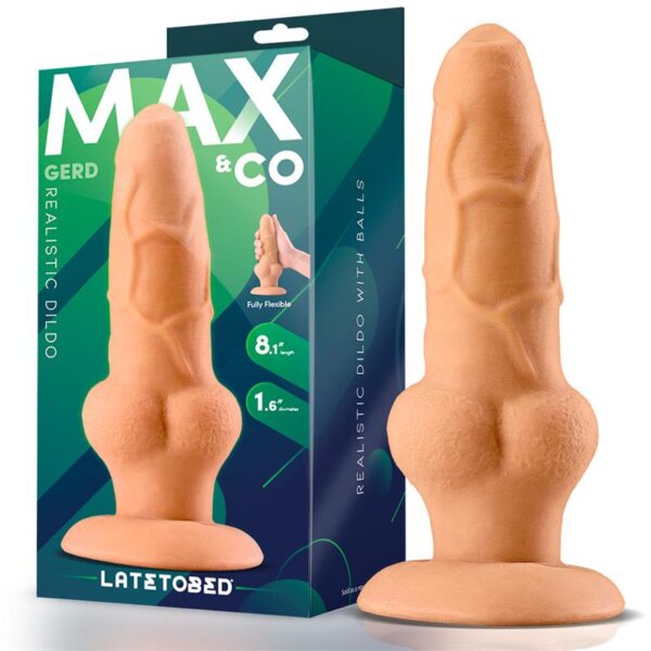 Gerd Dildo Realista Con Testículos 8.1 Natural