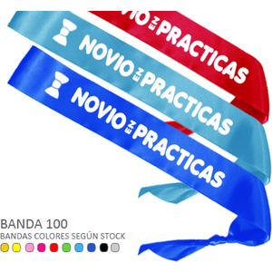 Novio En Practicas Banda Honorifica (banda 100)