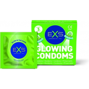 Exs Glow – Fluorescente – 3 Pack