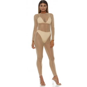 Body DE Malla Micro Net Mock Net – Nude