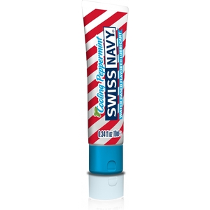 Swiss Navy Lubricante Sabores Peppermint Efecto Frío – 10 Ml