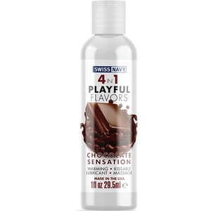 Swiss Navy 4 IN 1 Chocolate Sensation – 30 Ml