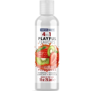 Swiss Navy 4 IN 1 Strawberry-kiwi Pleasures – 30ml