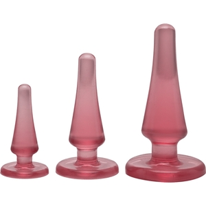 Crystal Jellies – Kit DE Inaciación Anal – Rosa