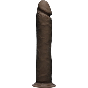 The D – Pene Realistico – 25.40 Cm Ultraskyn – Chocolate