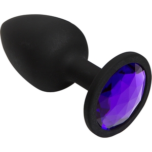 Booty Bling – Pequeño – Morado – Plug Silicona