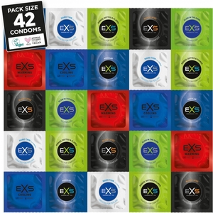 Exs Pack Preservativos Variedad – 42 Unds