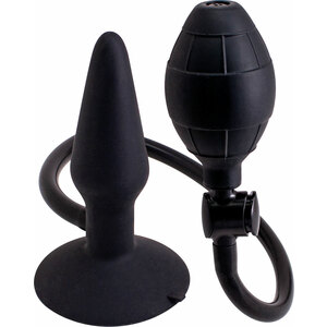 Butt Plug Hinchable S – Negro