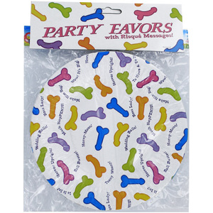 Pack 6 Platos DE Papel Con Penes