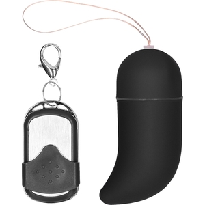 Huevo Vibrador Punto-g Inalambrico Mediano Negro