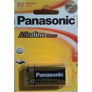 Pila 9v Panasonic Alcalina
