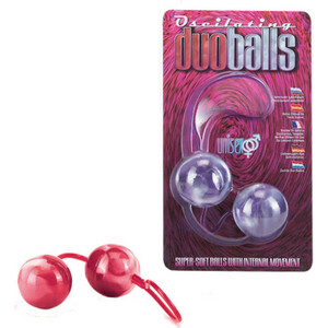 Bolas Dobles Marbilized Rojas