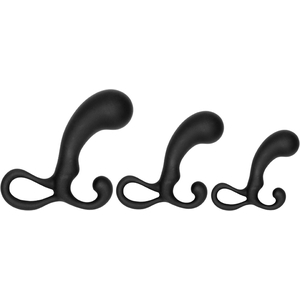 Set 3 Piezas Estimulador DE Prostata – Negro