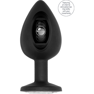 N0. 91 – Plug Con Bola Interna – Negro