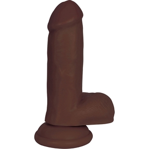 Dong DE 15cm Con Testículos – Marron