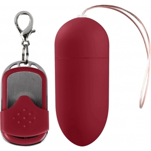 Huevo Vibrador 10 Velocidades Control Remoto Rojo Grande