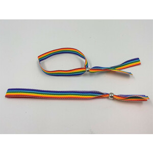 Pulsera Con Bolita Plateada – Bandera Lgtb