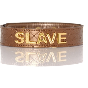 Collar acolchado – Bronce