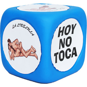 Dado Grande Sexo Con Posturas Azul