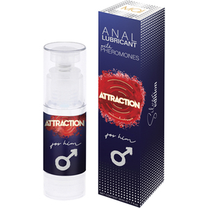 Attraction Lubricante Anal Con Feromonas Para Él 50 Ml