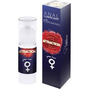 Attraction Lubricante Anal Con Feromonas Para Ella 50 Ml