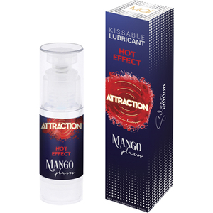 Attraction Lubricante Efecto Calor Mango 50 Ml