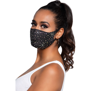 Leg Avenue Mascarilla Naya Rhinestone