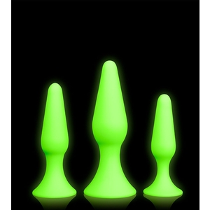 Ouch! Butt Plug Set – Glow IN the Dark