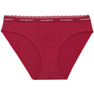 Pack 2 Bikinis Puntilla Antracita / Granate