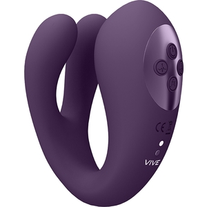 Vive Yoko – Vibrador Triple Accion Con Pulsacion – Morado