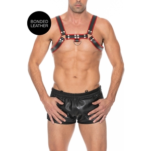 Chest Bulldog Harness – Rojo