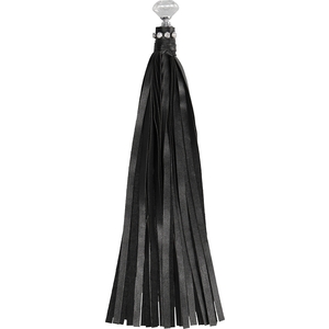 Látigo Con Tachuelas DE Diamante – Negro