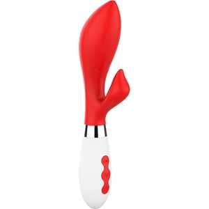 Achelois – Ultra Soft Silicone – 10 Speeds – Rojo